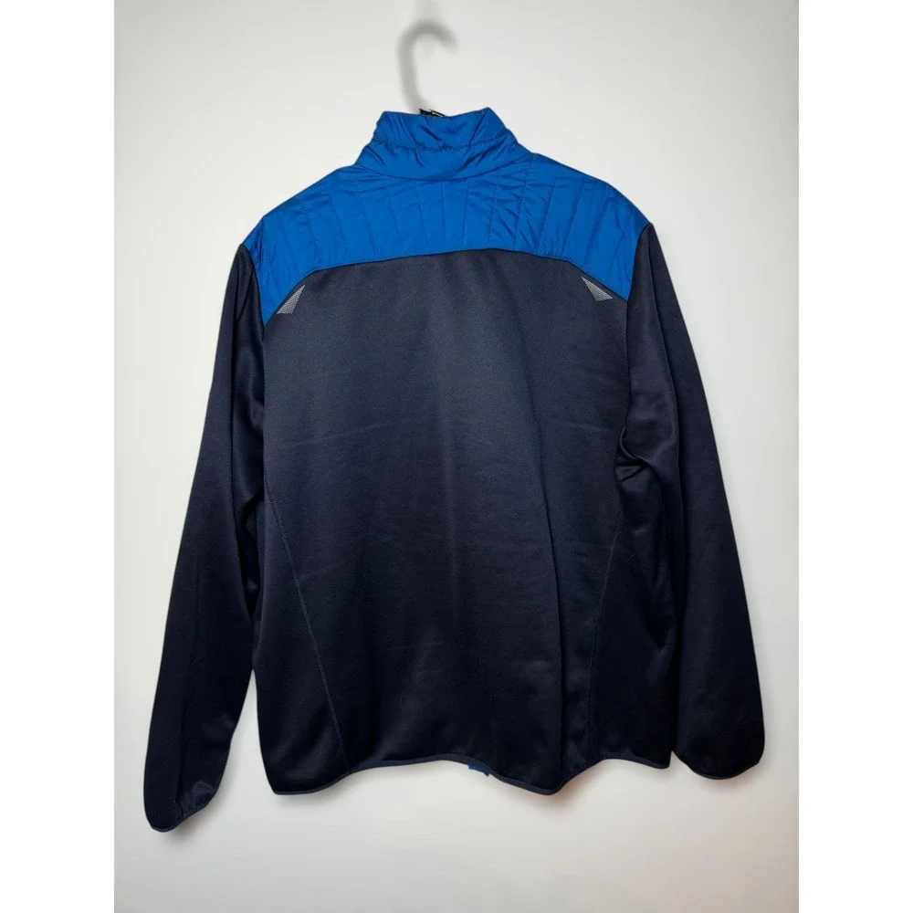 Eddie Bauer Mens Winter Outdoor Puffer Jacket Emberlite Hybrid Trueblue Size 2XL